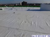Installed fleece back at the high roof Facing South.jpg